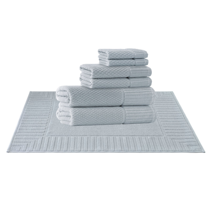 Lark Manor Argo Turkish Cotton Waffle Bath Towels & Reviews Wayfair